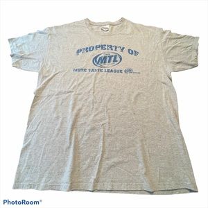 MILLER LITE BEER FOOTBALL T SHIRT Property Of MTL
